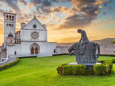 Monastery in Assisi, Italy