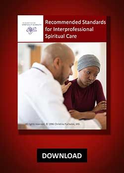 Recommended Standards for Interprofessional Spiritual Care PDF cover